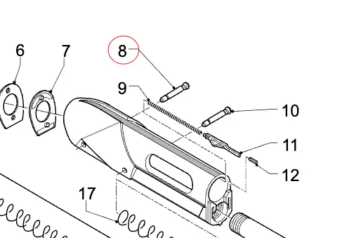 [BEN-G0261100] Benelli Supernova Short Trigger Guard Pin