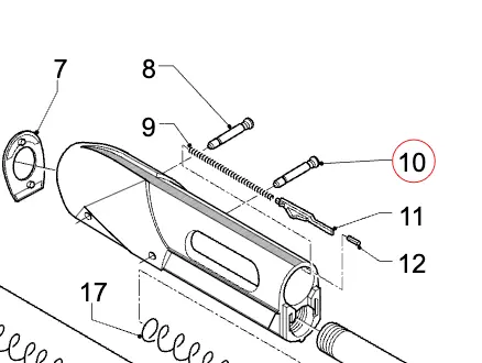 [BEN-G0114100] Benelli Supernova Long Trigger Guard Pin